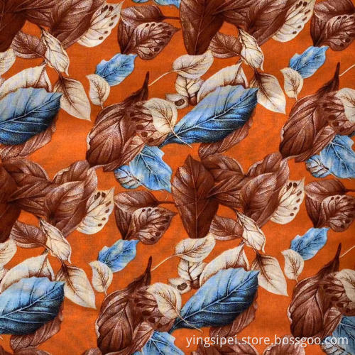 Women Clothing Cloth Fabric Plain Woven RAYON Textile Material Printed Fabric